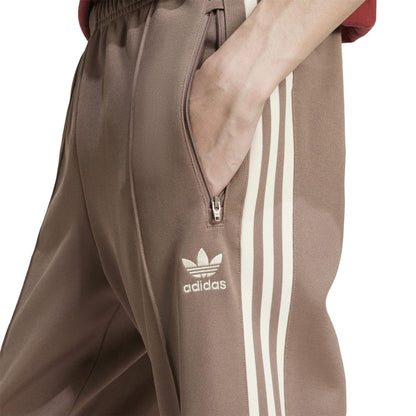 Brown - Side - Adidas Mens Adicolor Classics Tracksuit Bottoms