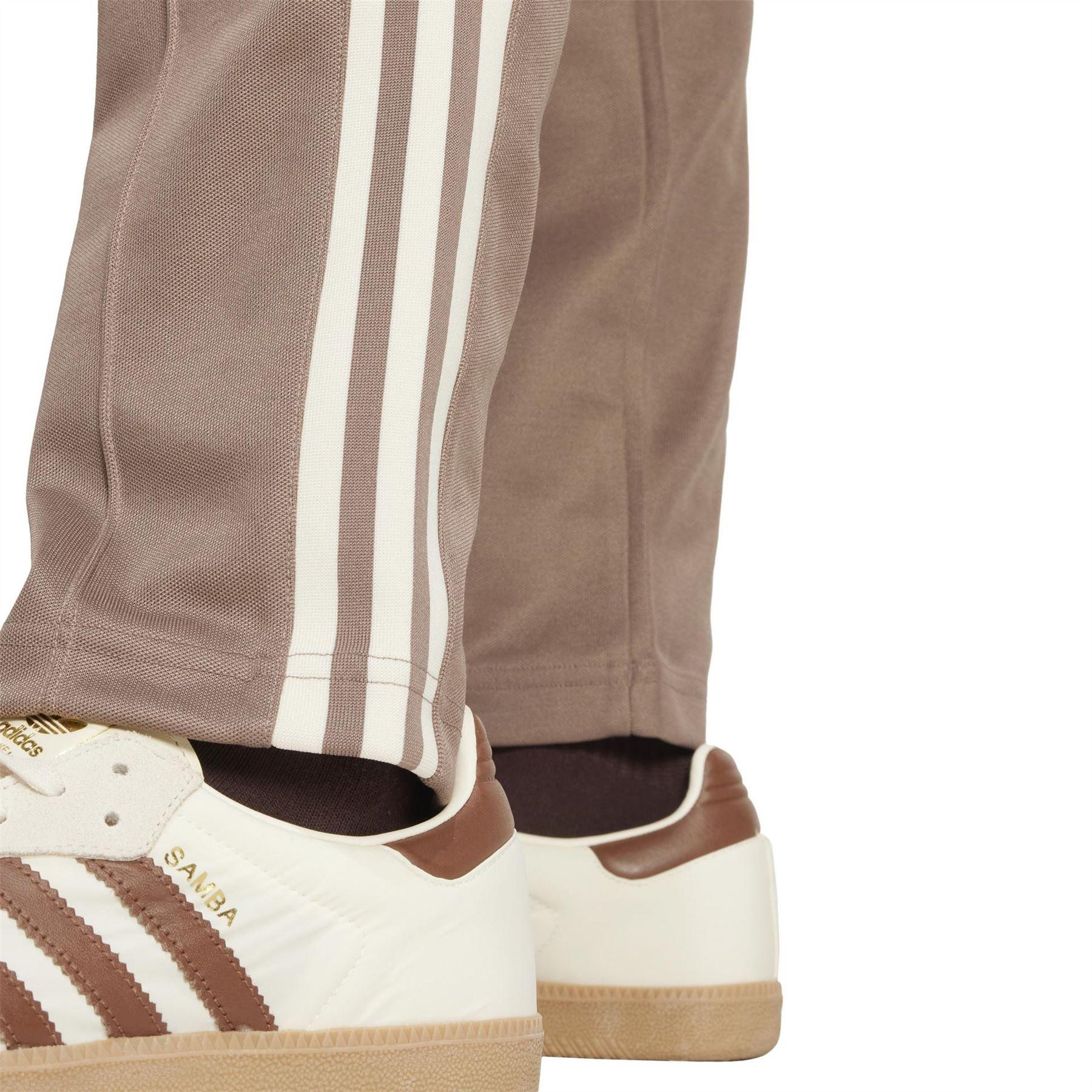 Brown - Lifestyle - Adidas Mens Adicolor Classics Tracksuit Bottoms