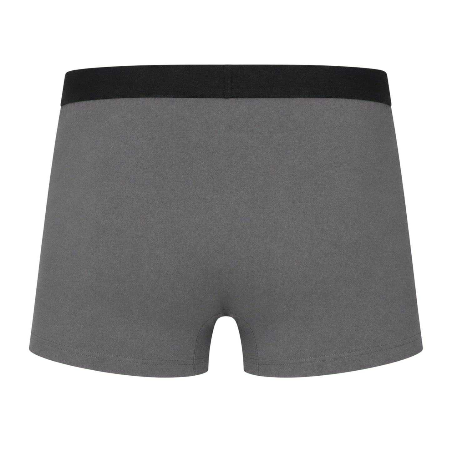 Grey-Blue-Black - Back - Boss Mens Polycotton Boxer Briefs (Pack of 3)