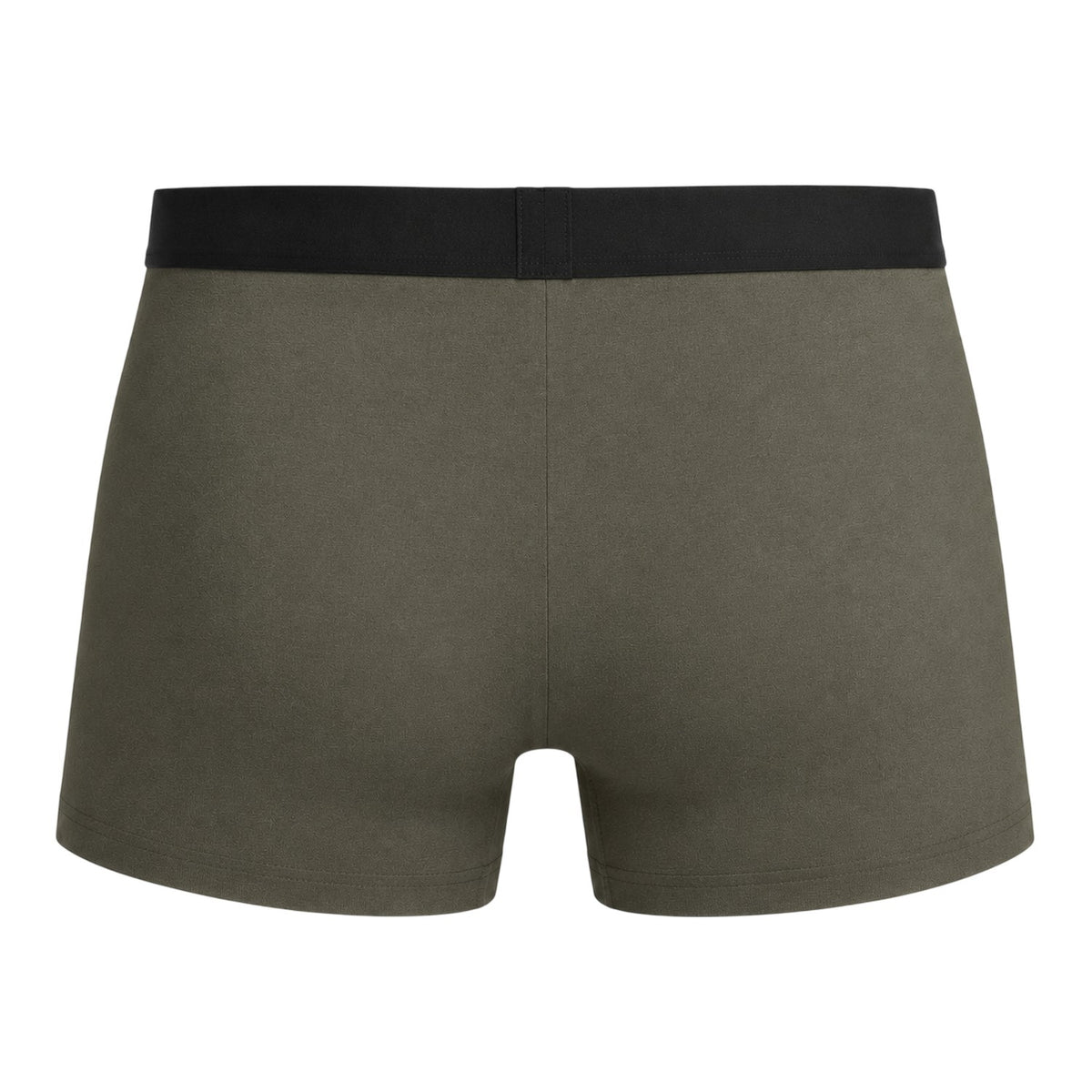 Charcoal-Green-Navy - Back - Boss Mens Polycotton Boxer Briefs (Pack of 3)