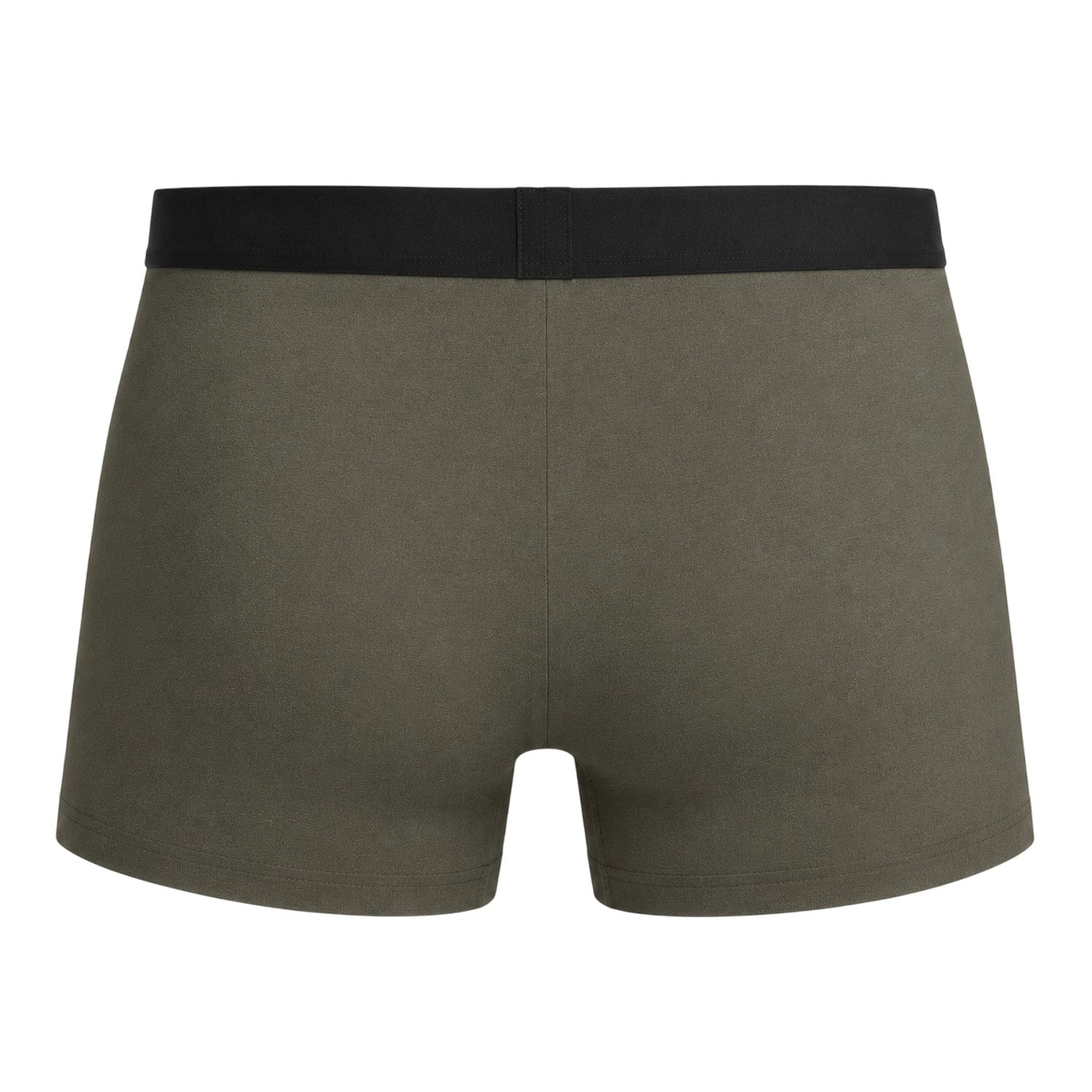 Charcoal-Green-Navy - Back - Boss Mens Polycotton Boxer Briefs (Pack of 3)