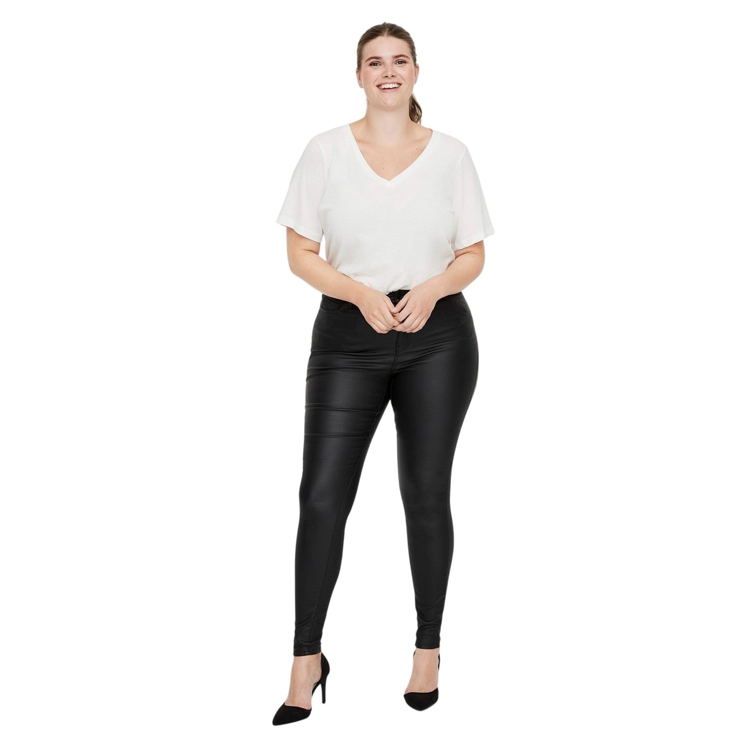 Black - Lifestyle - Vero Moda Womens-Ladies Leggings