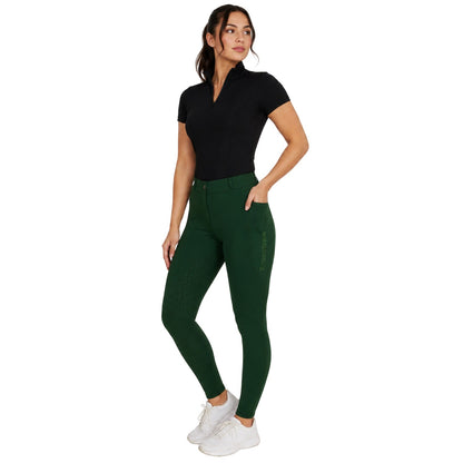 Holly Green - Back - Just Togs Womens-Ladies Freedom Leggings