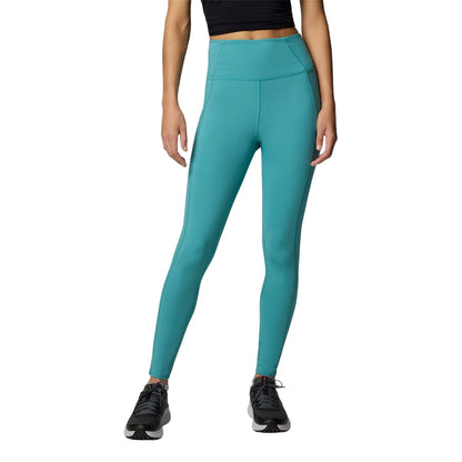 Teal - Side - Columbia Womens-Ladies Boundless Leggings