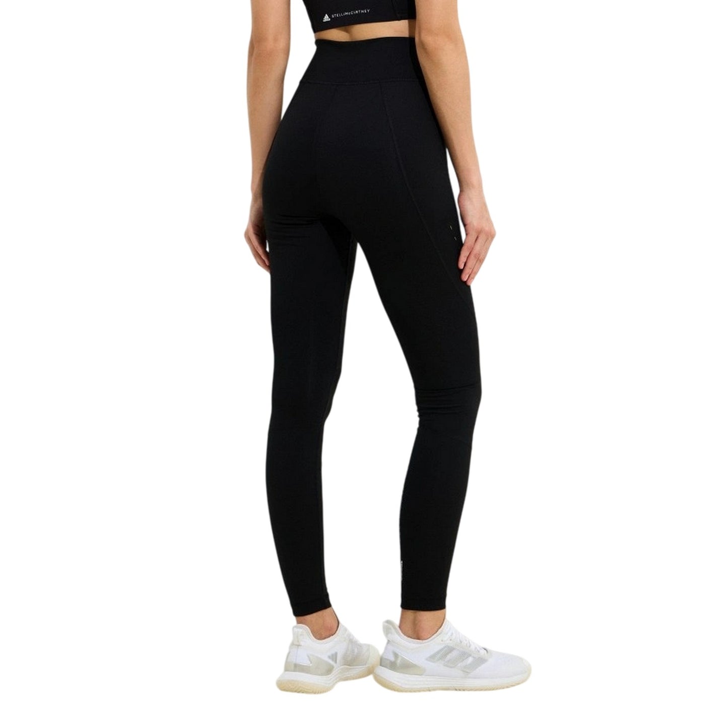 Black - Back - Adidas Womens-Ladies Stella McCartney High Rise Leggings