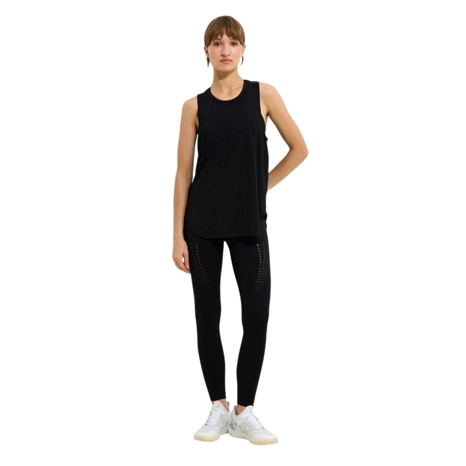 Black - Lifestyle - Adidas Womens-Ladies Stella McCartney High Rise Leggings