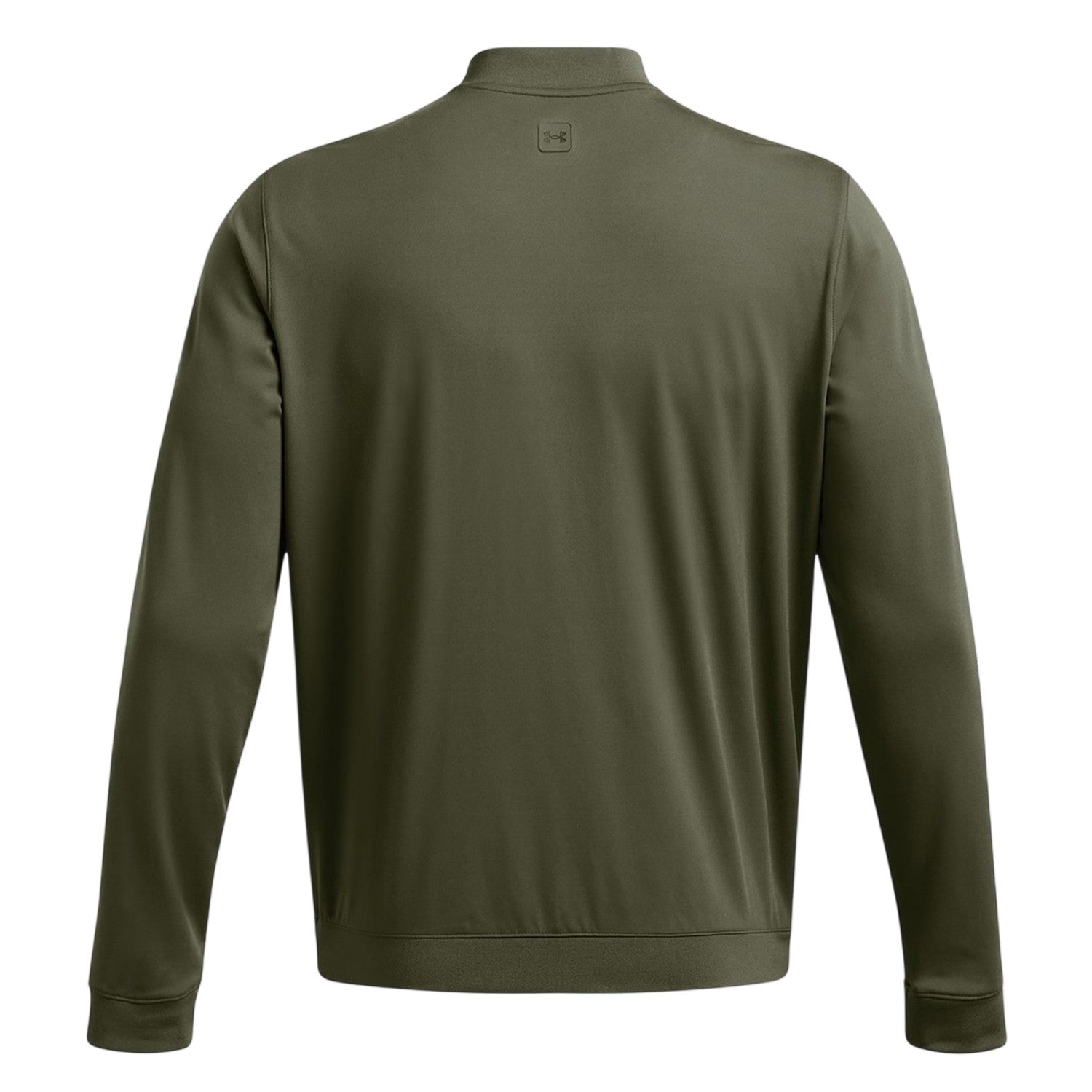 Green - Back - Under Armour Mens Moisture Wicking Bomber Jacket