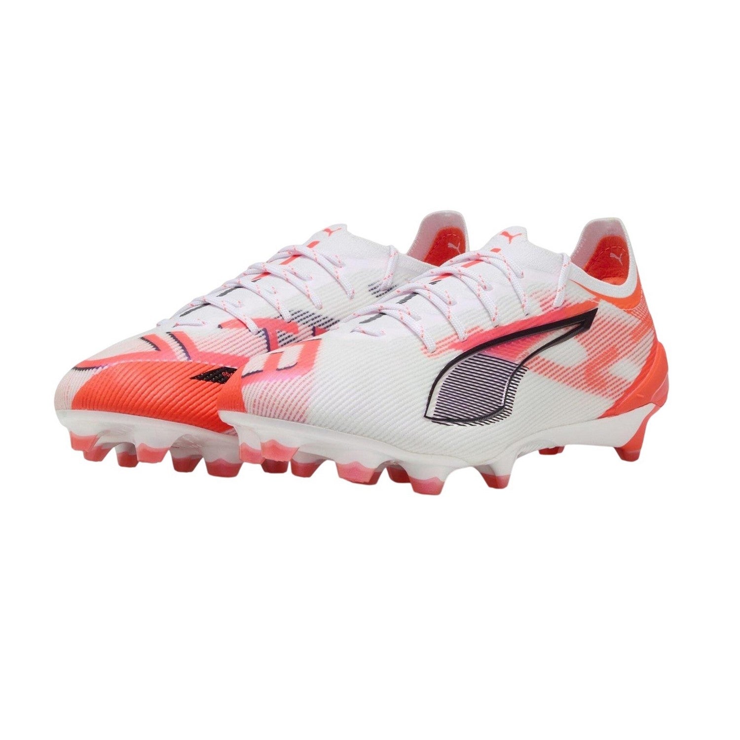 Puma White - Pack Shot - Puma Childrens-Kids Ultra 5 Ultimate Firm Ground Football Boots