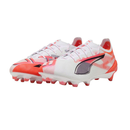 Puma White - Pack Shot - Puma Childrens-Kids Ultra 5 Ultimate Firm Ground Football Boots
