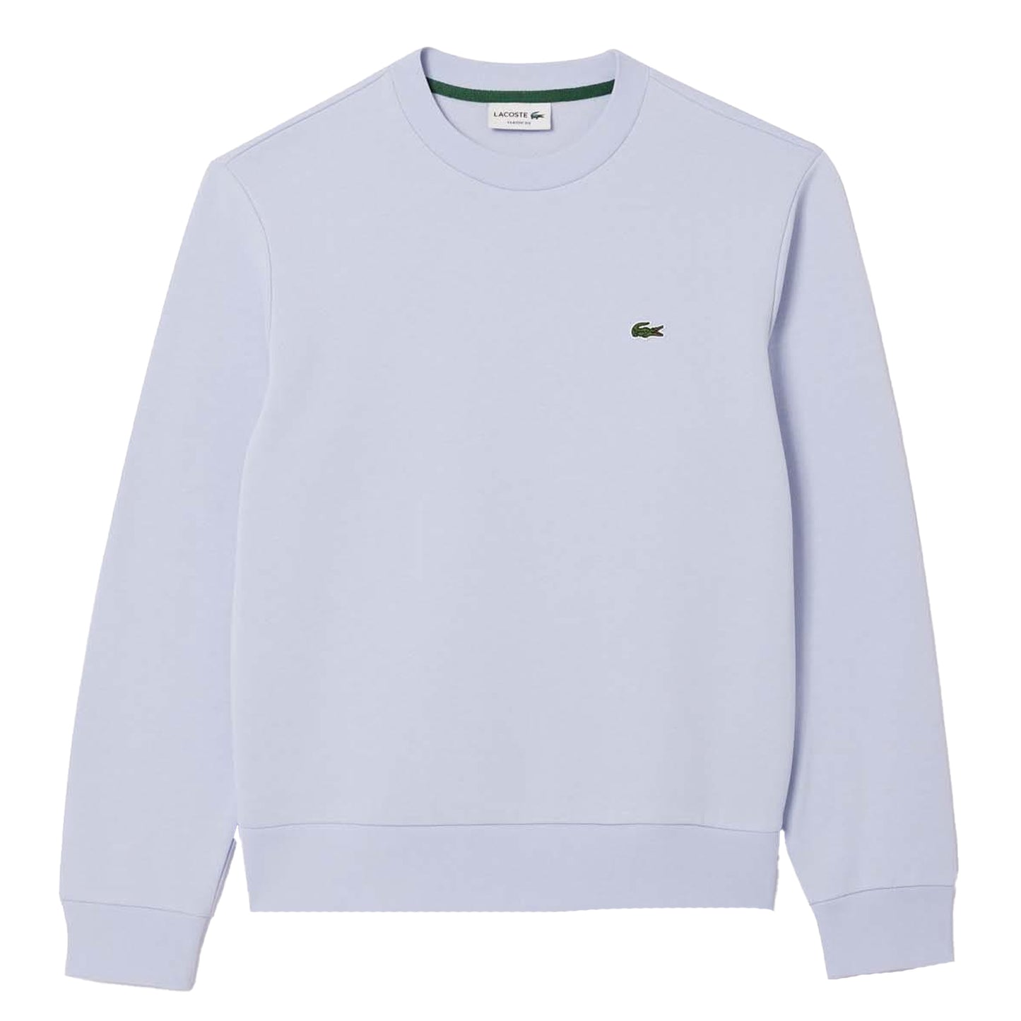 Blue - Front - Lacoste Mens Fleece Crew Neck Sweatshirt