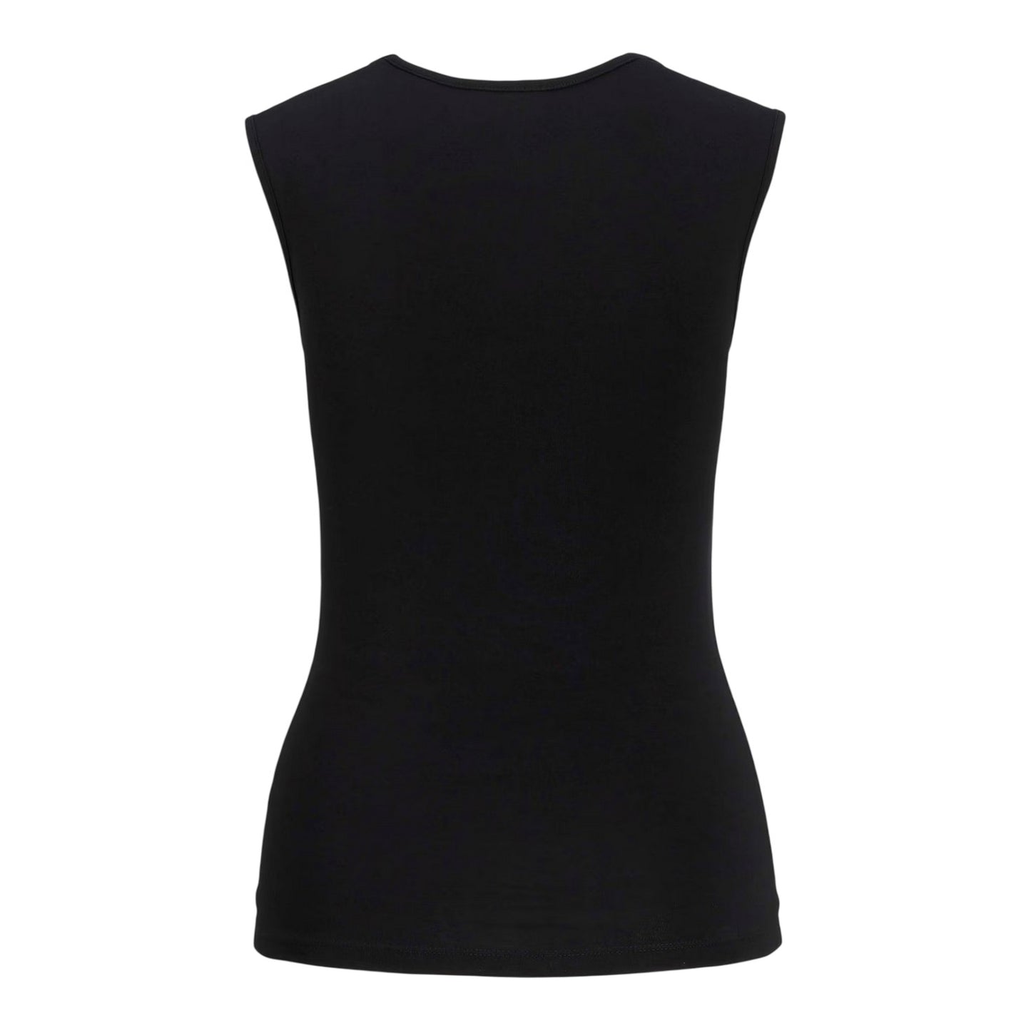 Black - Back - JJXX Womens-Ladies Square Neck Top