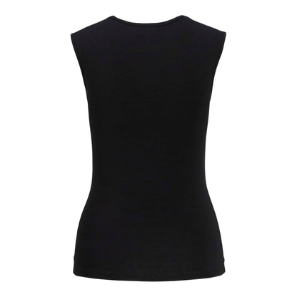 Black - Back - JJXX Womens-Ladies Square Neck Top