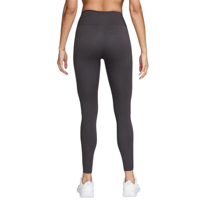 Thunder Grey - Back - Nike Womens-Ladies One Polyester High Waist Leggings