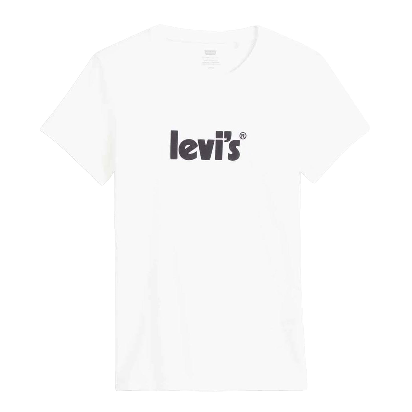 White - Front - Levis Womens-Ladies The Perfect T-Shirt
