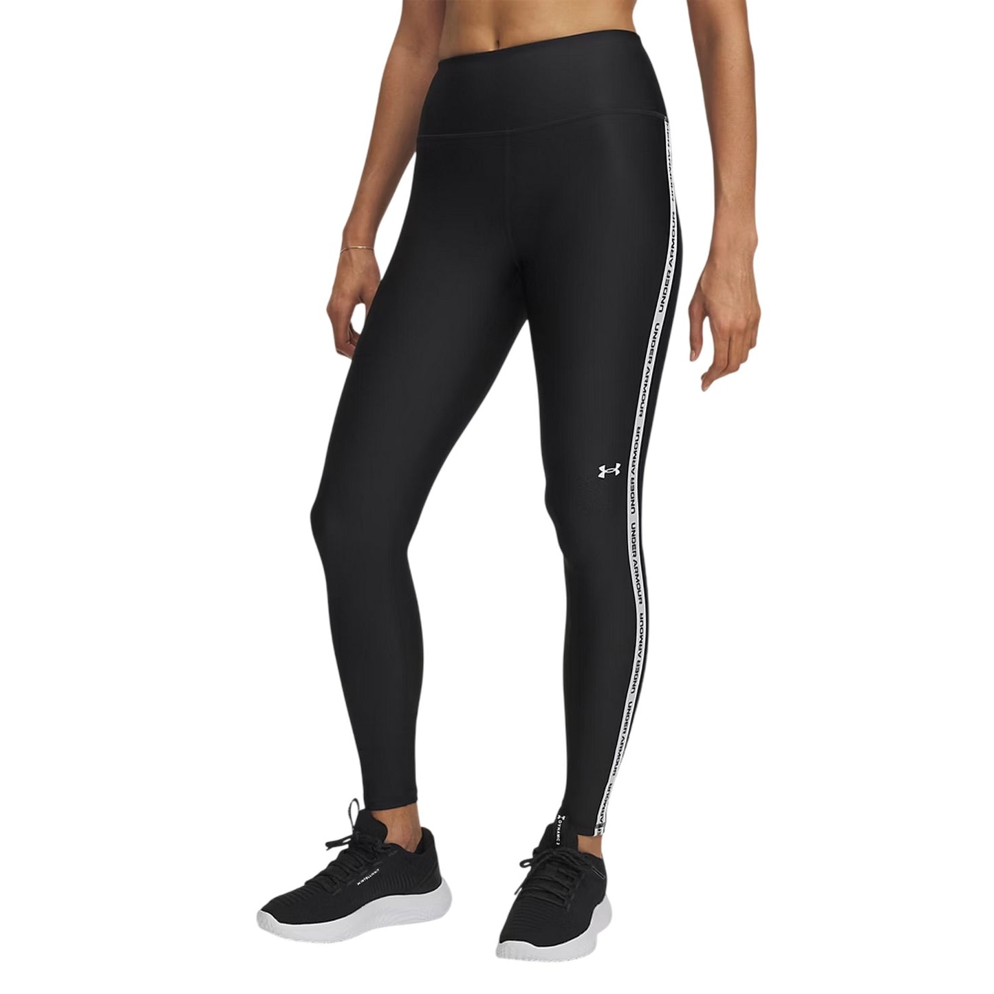 Black - Front - Under Armour Womens-Ladies Tech Running Leggings