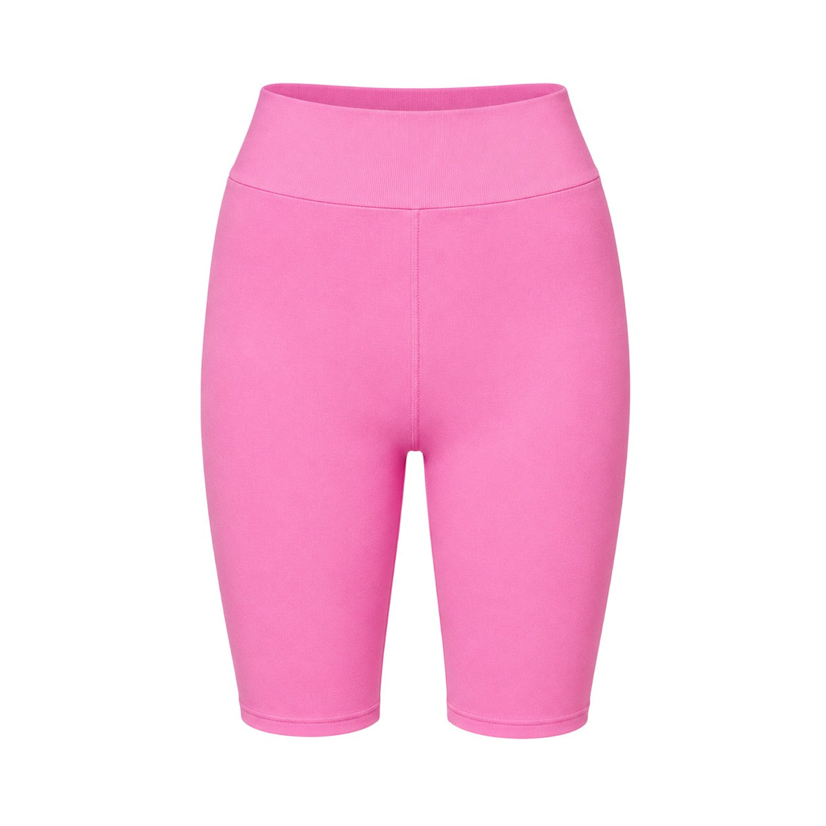 Pink - Front - Honeyz Womens-Ladies Signature Slim Cycling Shorts