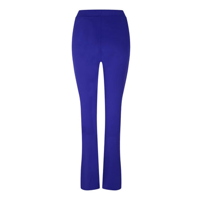 Purple - Back - Off White Womens-Ladies Leggings