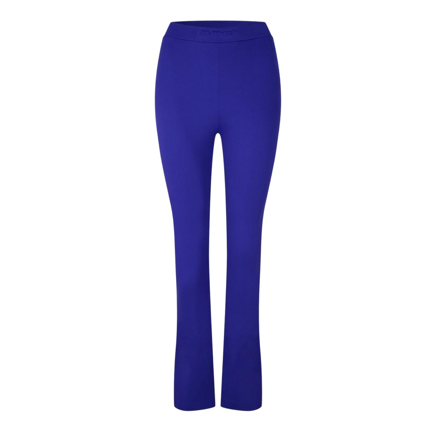 Purple - Front - Off White Womens-Ladies Leggings