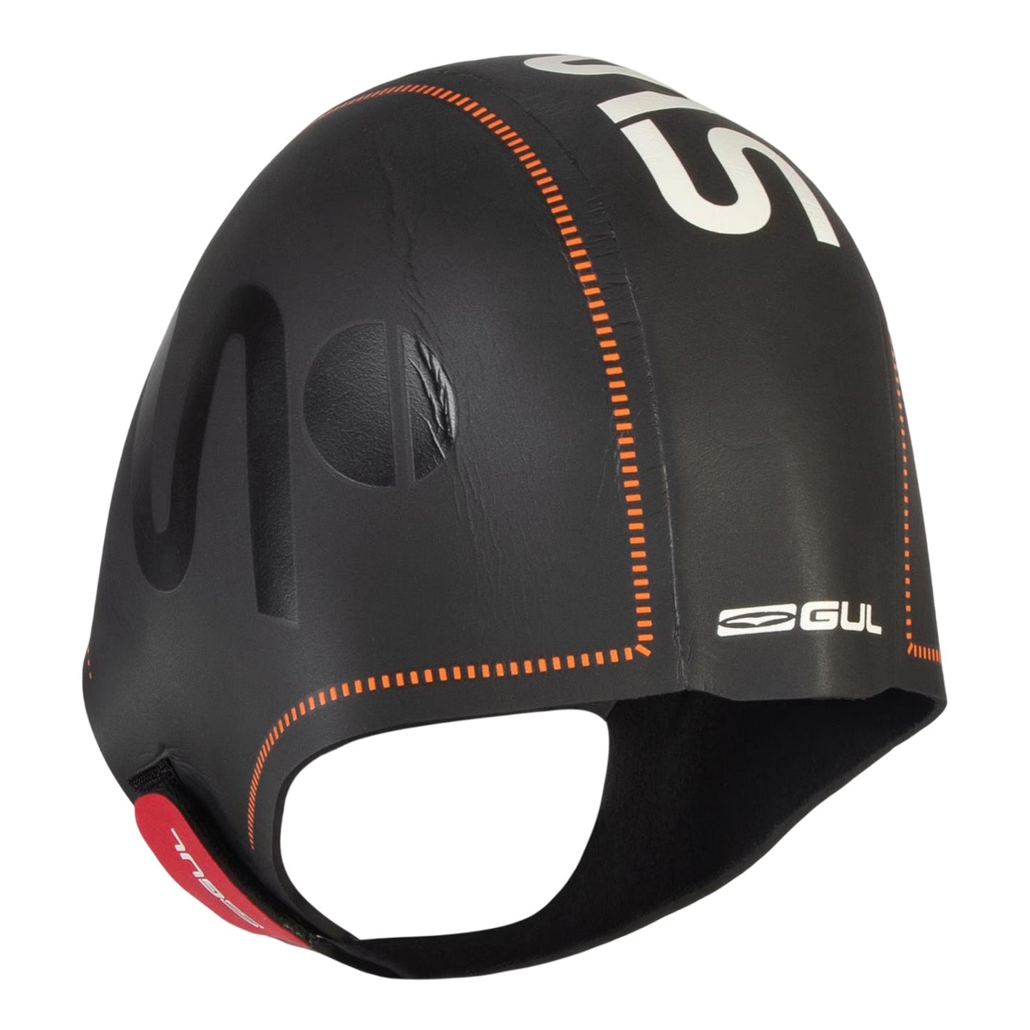 Black - Back - Gul Unisex Adult Logo Neoprene Swimming Cap