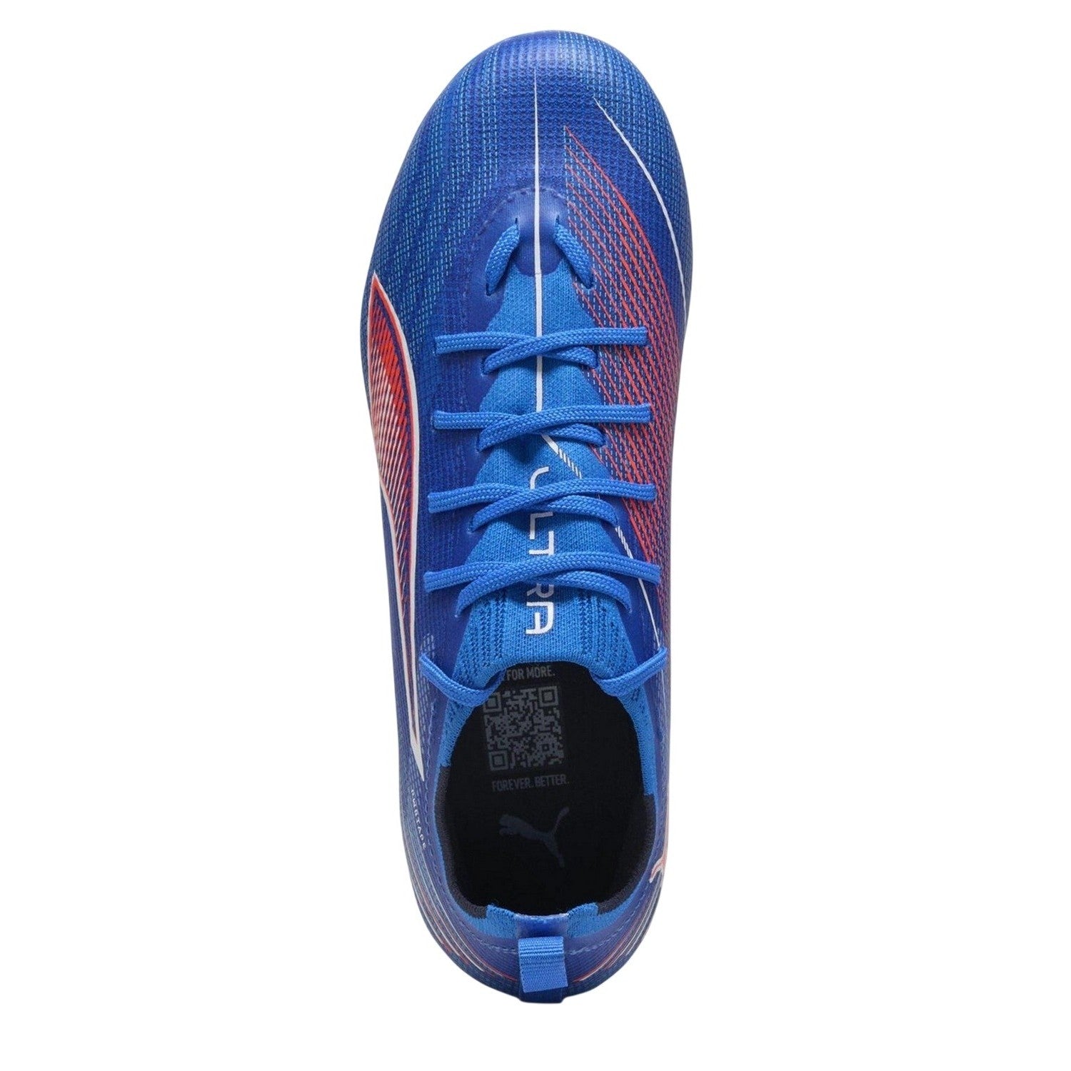 Blue-White - Lifestyle - Puma Childrens-Kids Ultra 5 Pro Firm Ground Football Boots