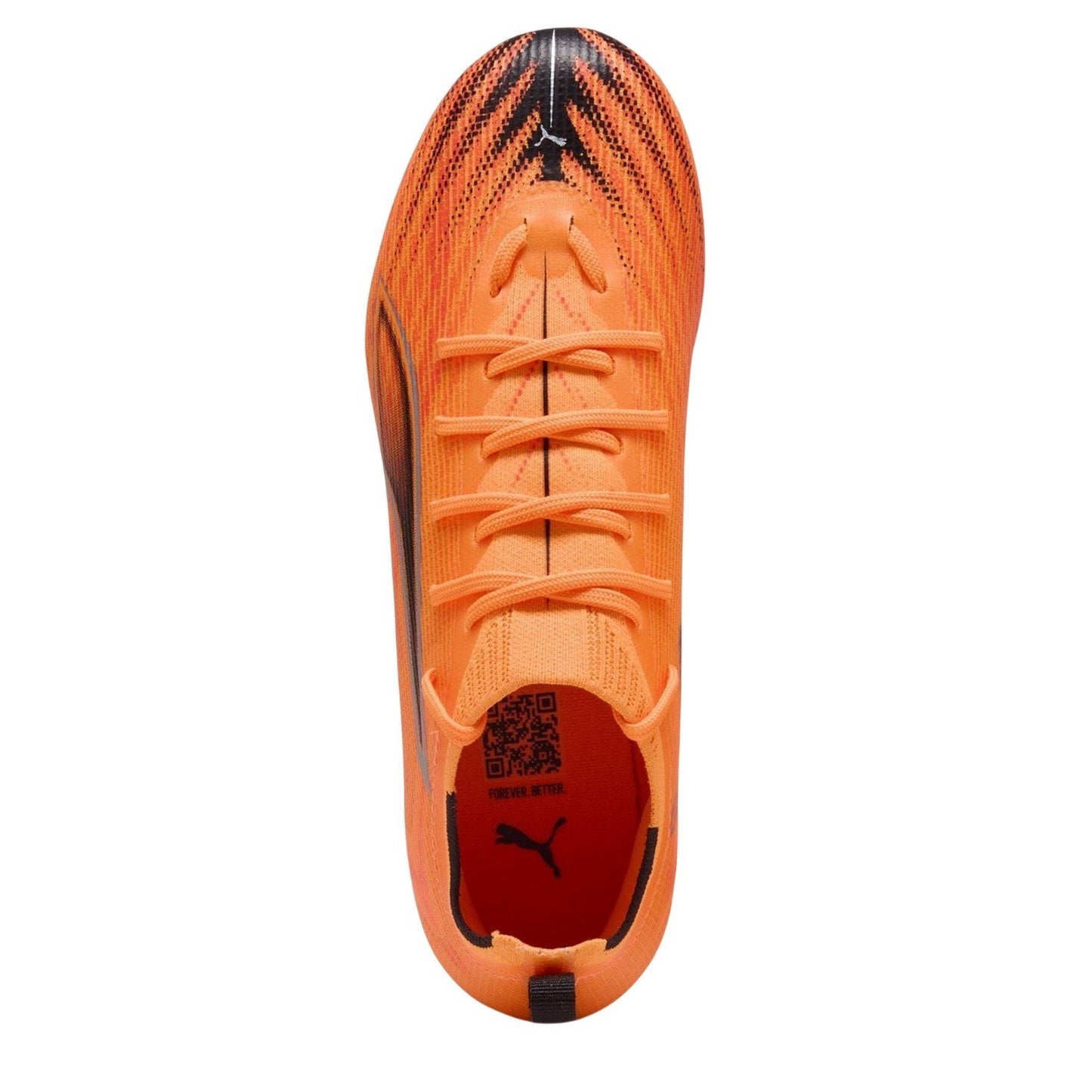 Orange-Black - Lifestyle - Puma Childrens-Kids Ultra 5 Pro Firm Ground Football Boots