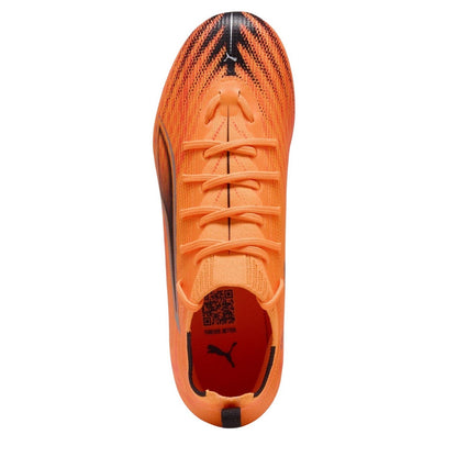Orange-Black - Lifestyle - Puma Childrens-Kids Ultra 5 Pro Firm Ground Football Boots