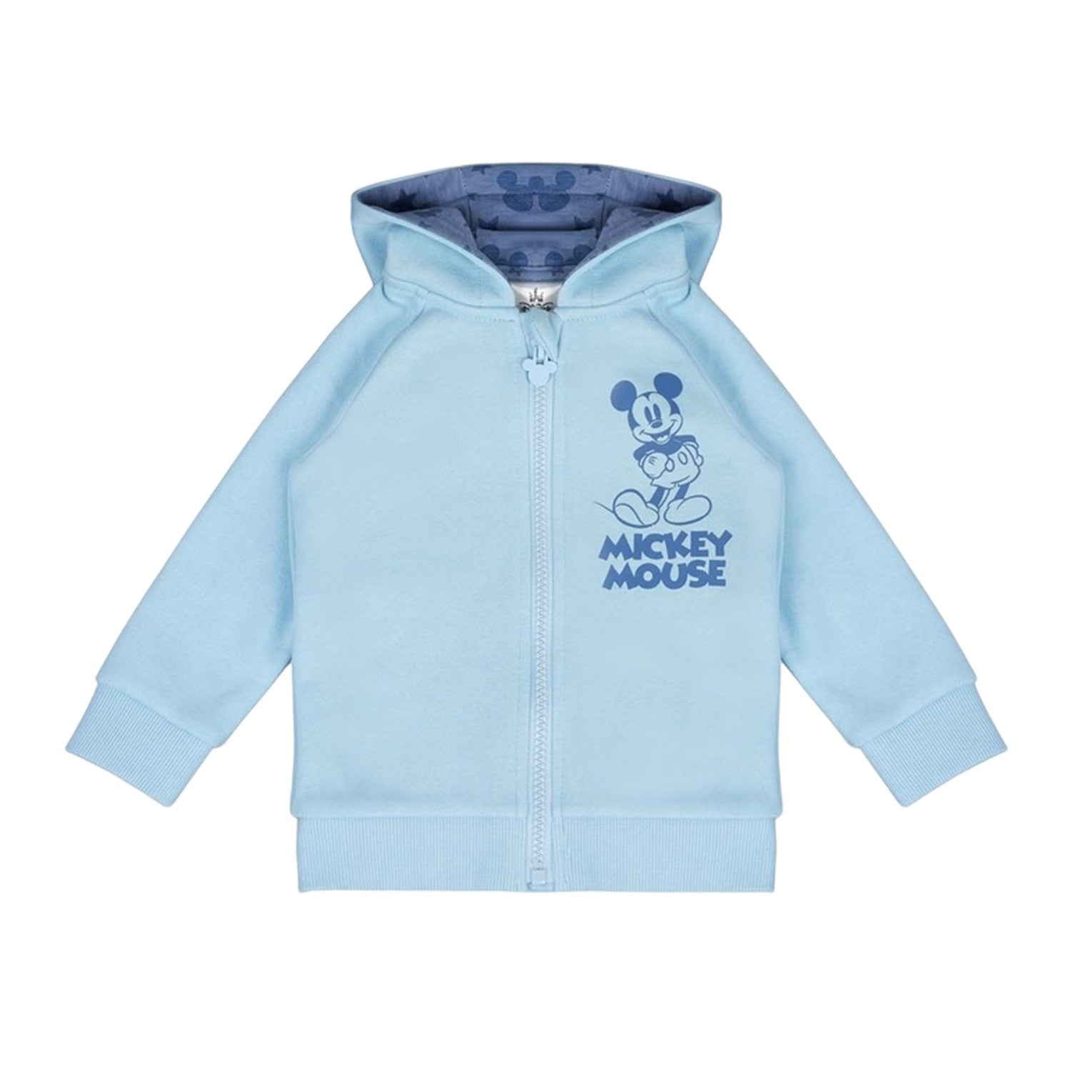 Blue - Back - Disney Baby Mickey Mouse Hoodie And Joggers Set (Pack of 3)
