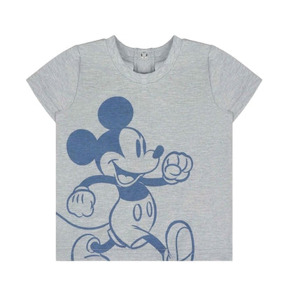 Blue - Side - Disney Baby Mickey Mouse Hoodie And Joggers Set (Pack of 3)