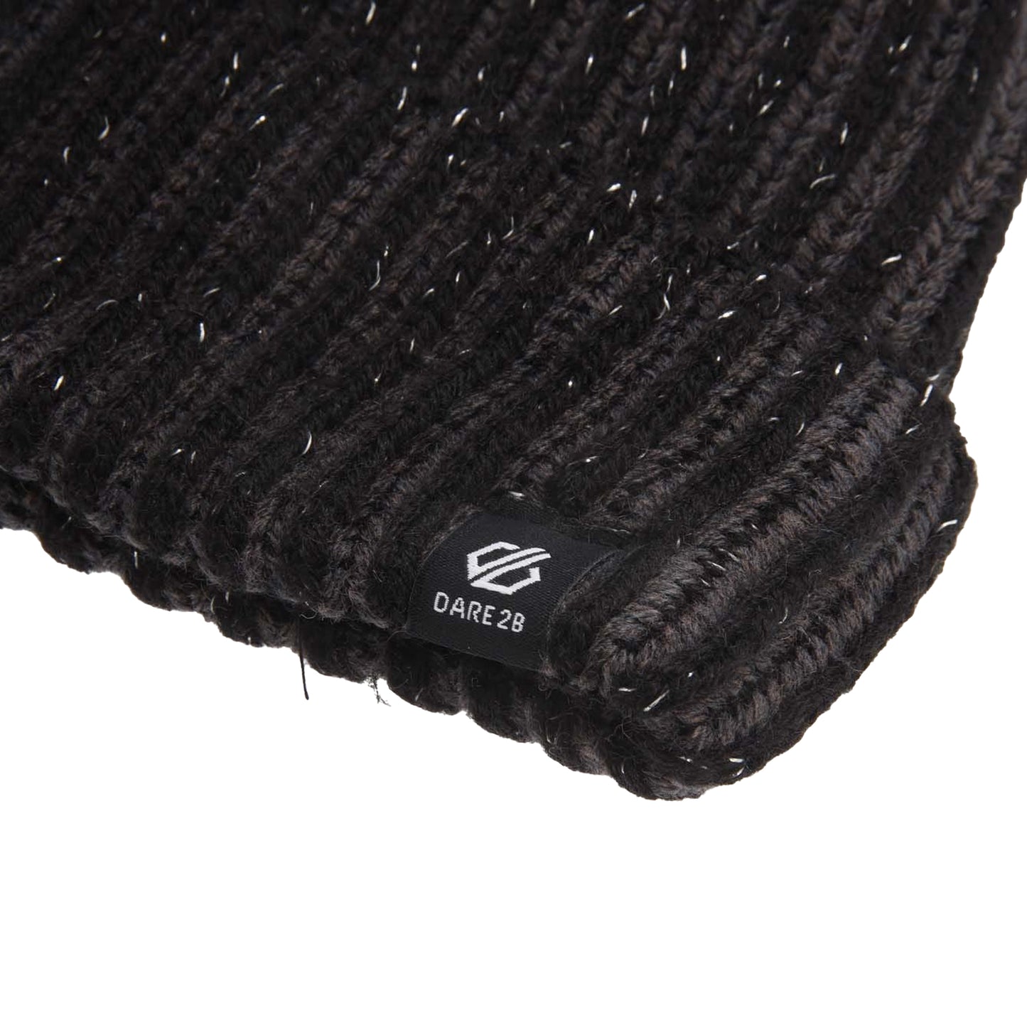 Black - Side - Dare 2B Childrens-Kids Ding Beanie