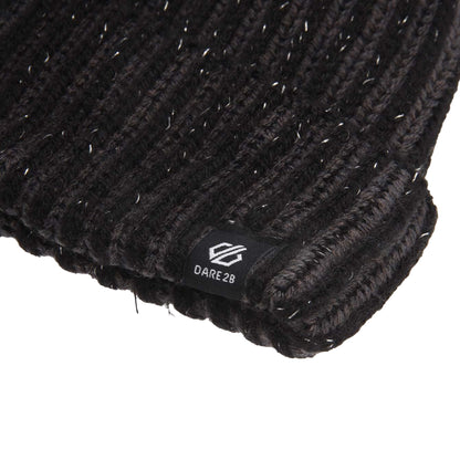 Black - Side - Dare 2B Childrens-Kids Ding Beanie