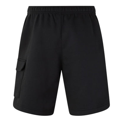Obsidian Black-White - Back - Nike Mens Sportswear Club Fleece Cargo Shorts