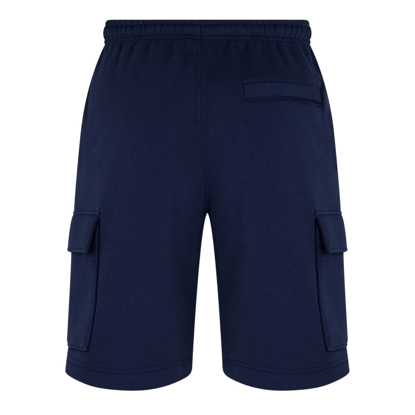 Obsidian Blue-White - Back - Nike Mens Sportswear Club Fleece Cargo Shorts