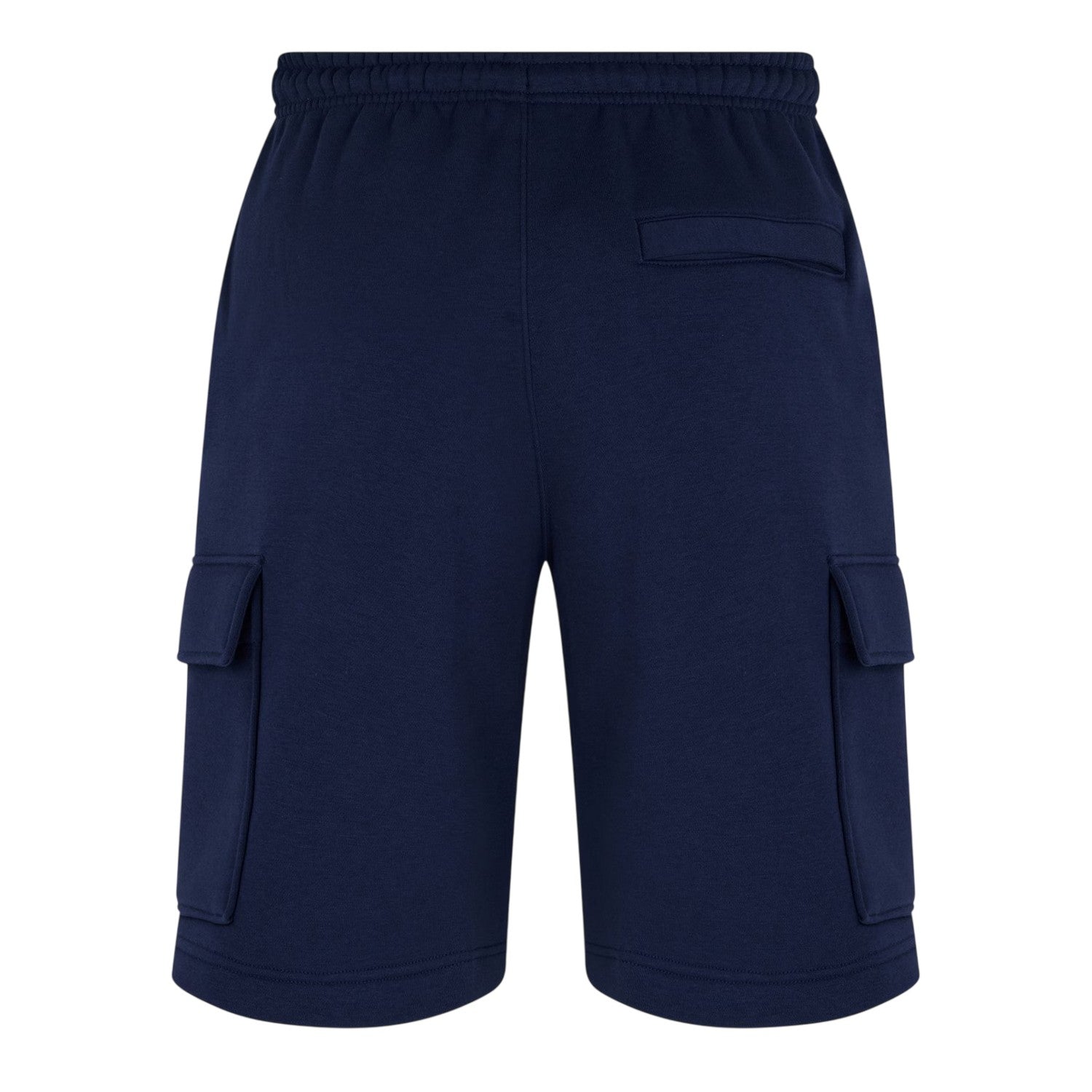 Obsidian Blue-White - Back - Nike Mens Sportswear Club Fleece Cargo Shorts