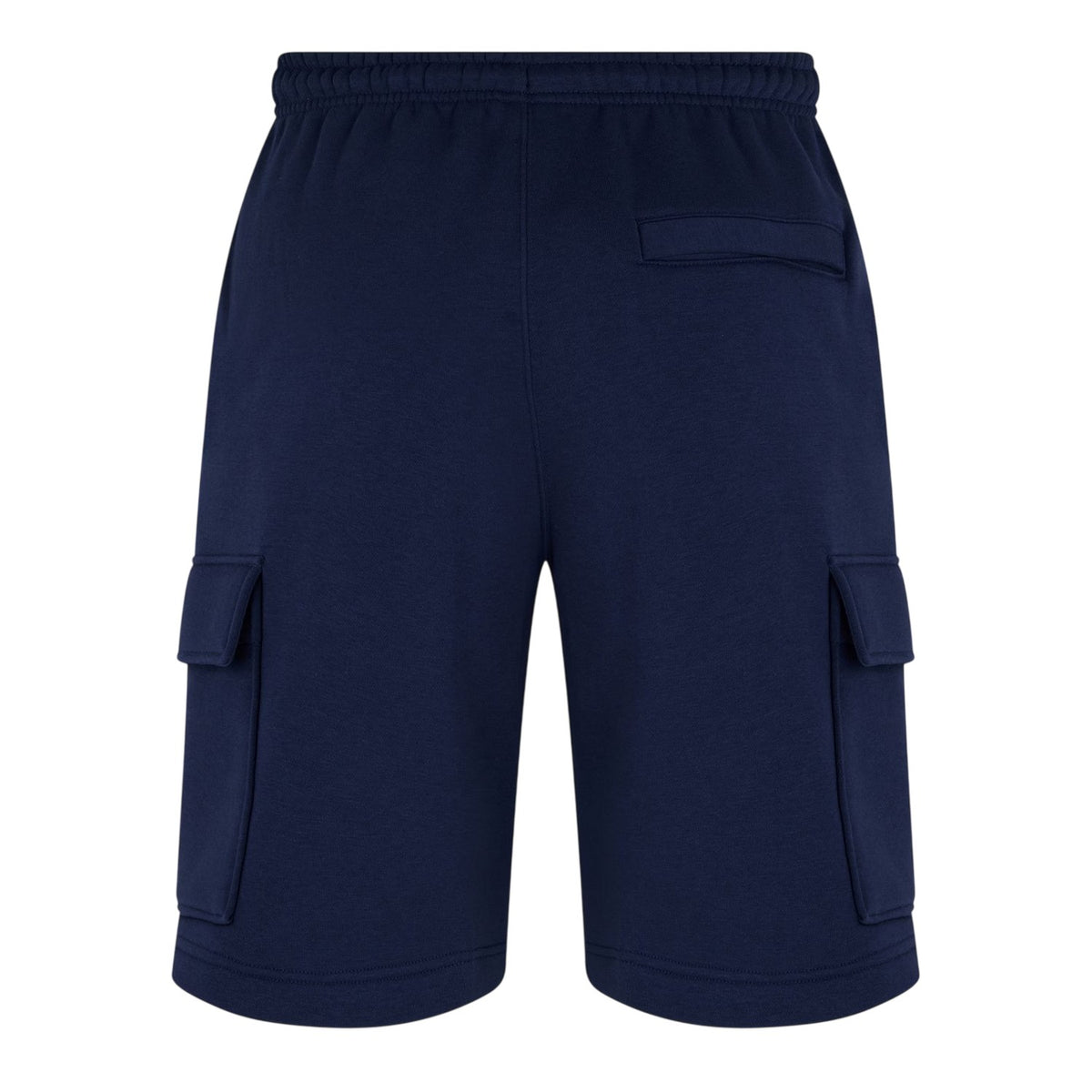 Obsidian Blue-White - Back - Nike Mens Sportswear Club Fleece Cargo Shorts