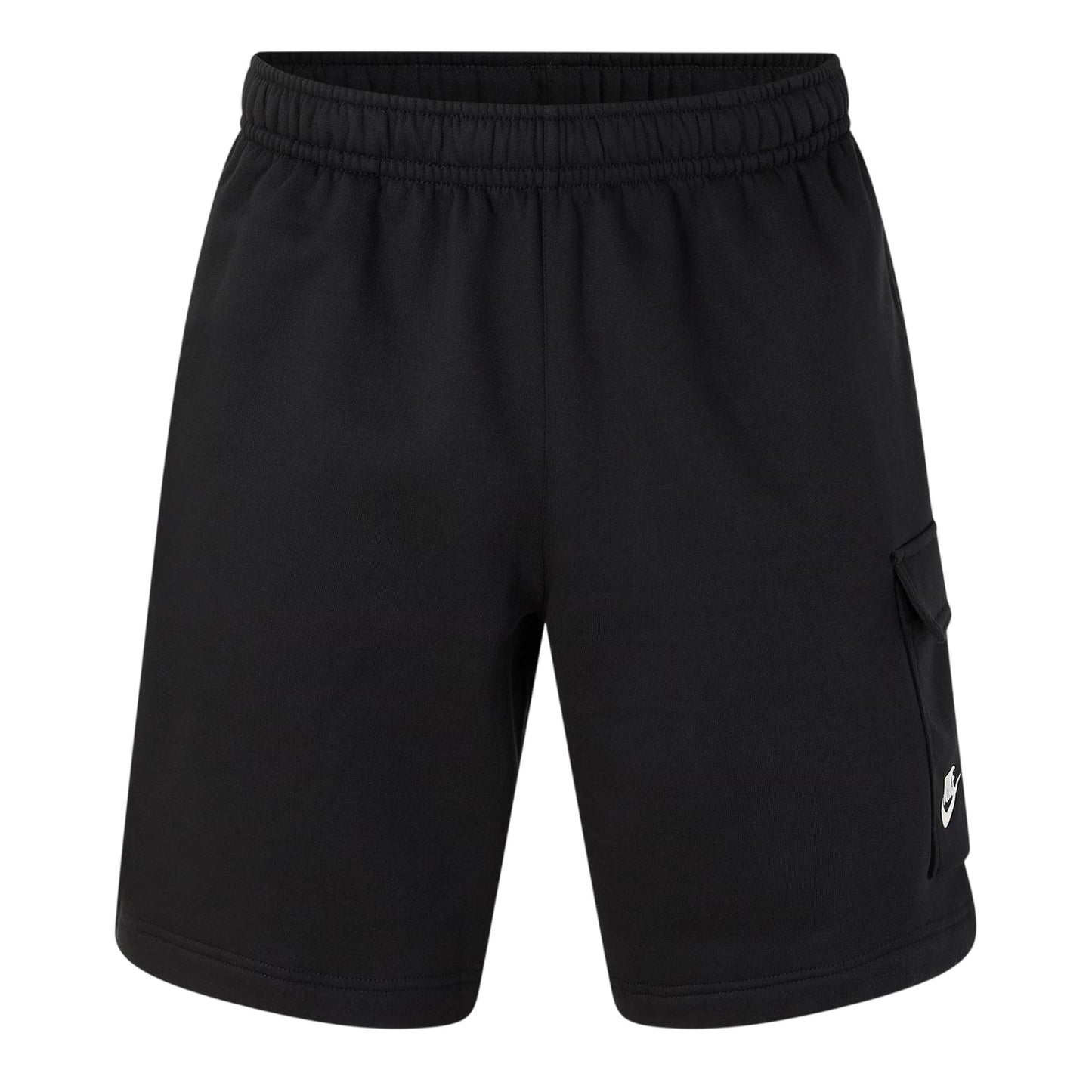 Obsidian Black-White - Front - Nike Mens Sportswear Club Fleece Cargo Shorts