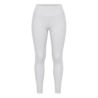 Grey - Front - Missy Empire Womens-Ladies Jersey High Waist Leggings