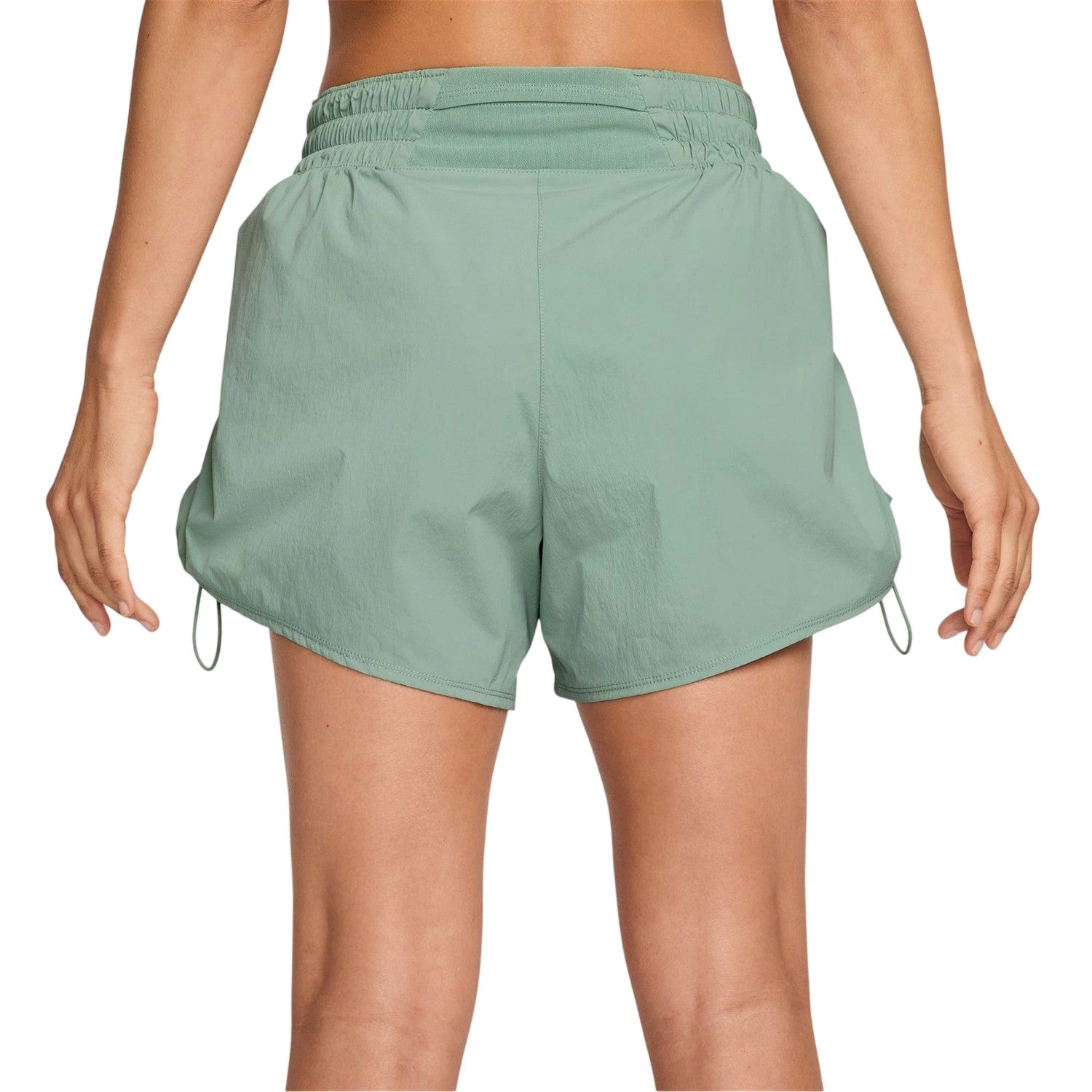 Green - Back - Nike Womens-Ladies One Performance Running Shorts