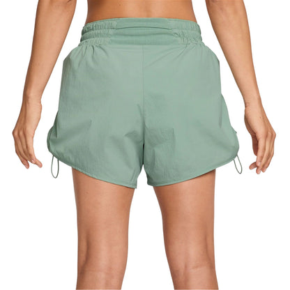 Green - Back - Nike Womens-Ladies One Performance Running Shorts