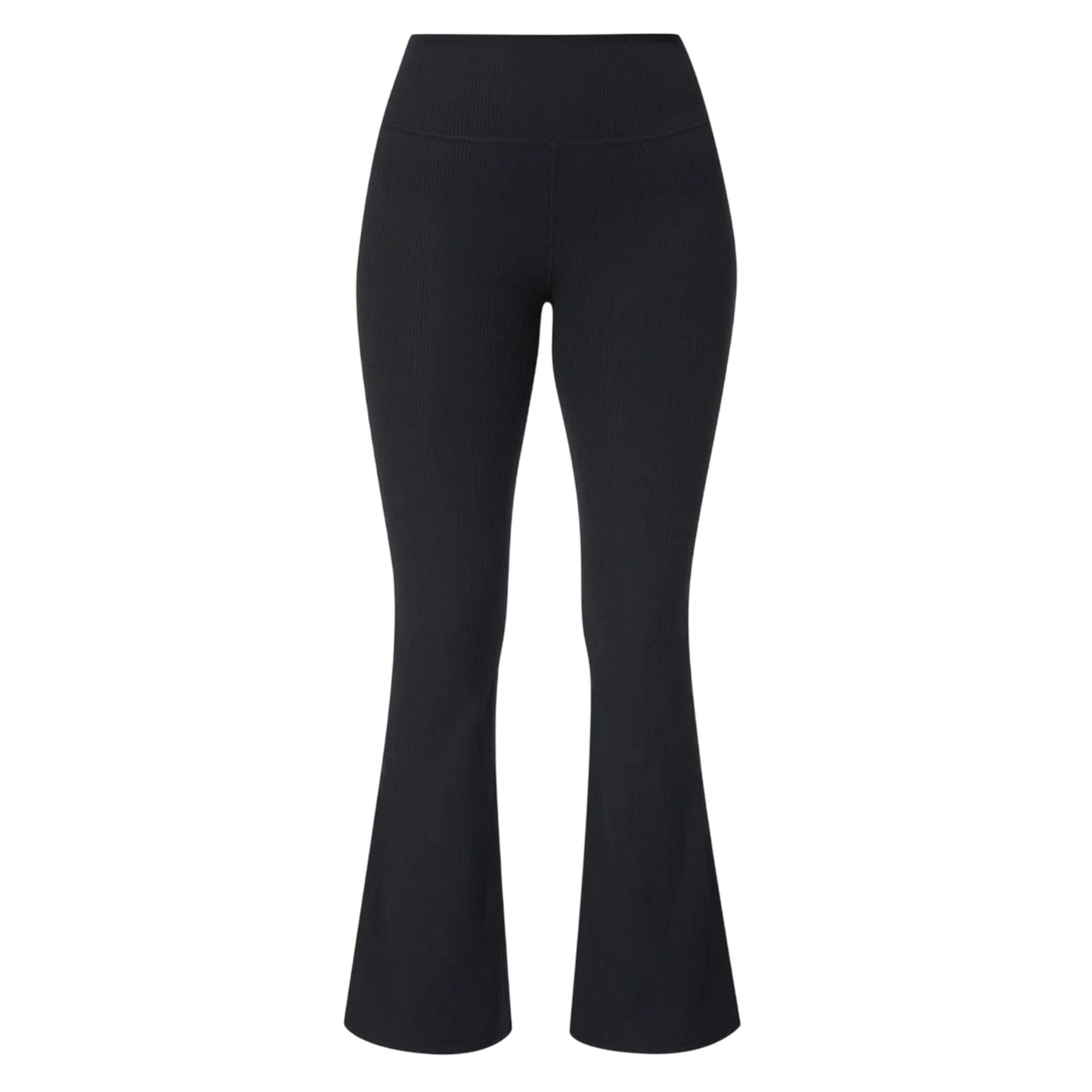 Black - Front - Sweaty Betty Womens-Ladies Ribbed Leggings