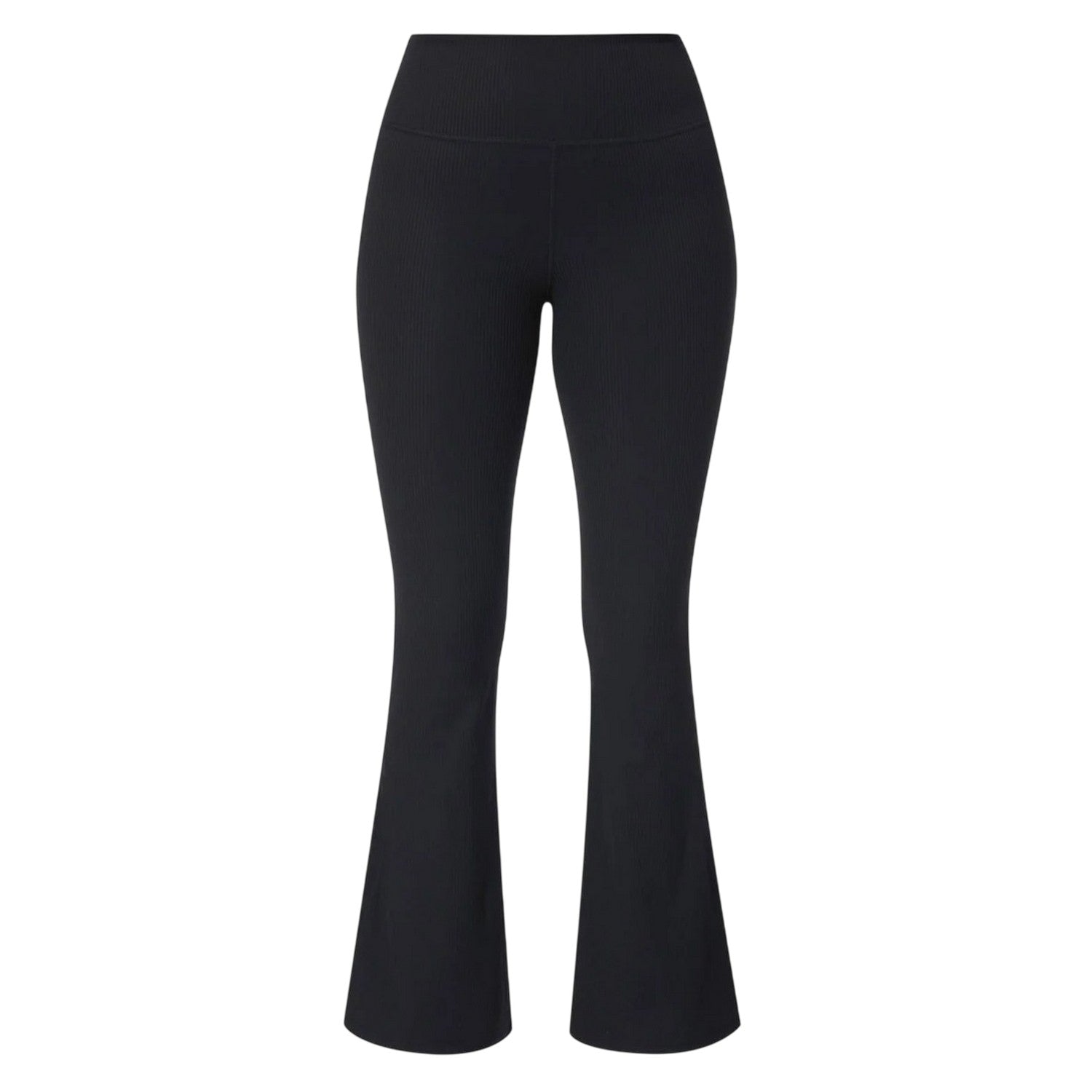 Black - Front - Sweaty Betty Womens-Ladies Ribbed Leggings