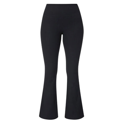 Black - Front - Sweaty Betty Womens-Ladies Ribbed Leggings