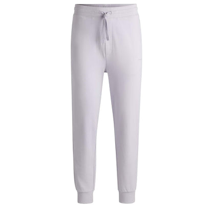 Light Purple - Front - Hugo Mens Dayote Logo Jogging Bottoms