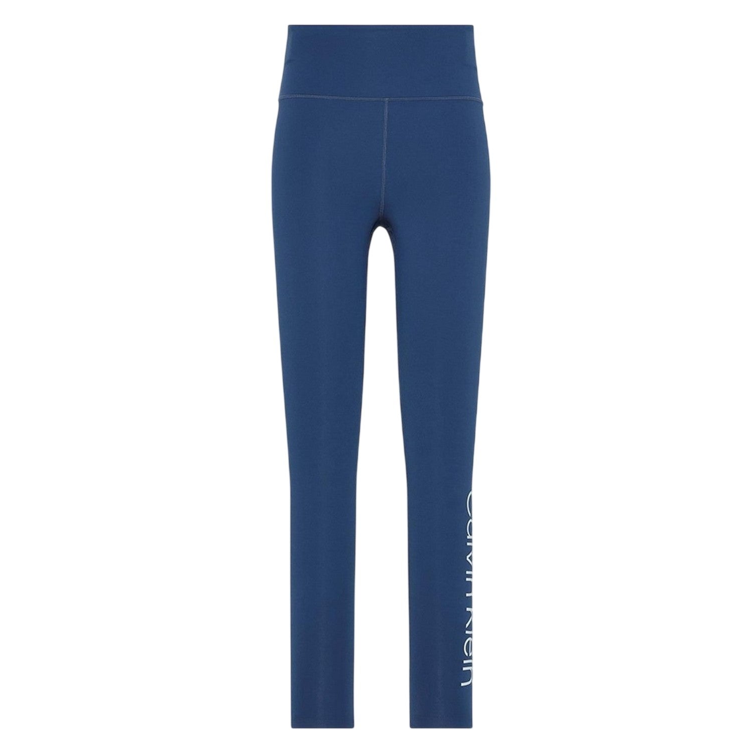 Dark Denim - Front - Calvin Klein Womens-Ladies High Rise Leggings