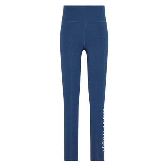 Dark Denim - Front - Calvin Klein Womens-Ladies High Rise Leggings