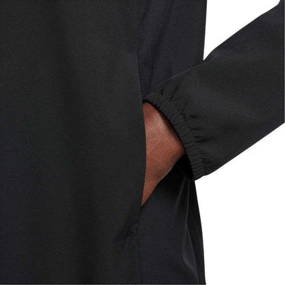 Black - Side - Nike Mens Form Swoosh Dri-FIT Hooded Jacket
