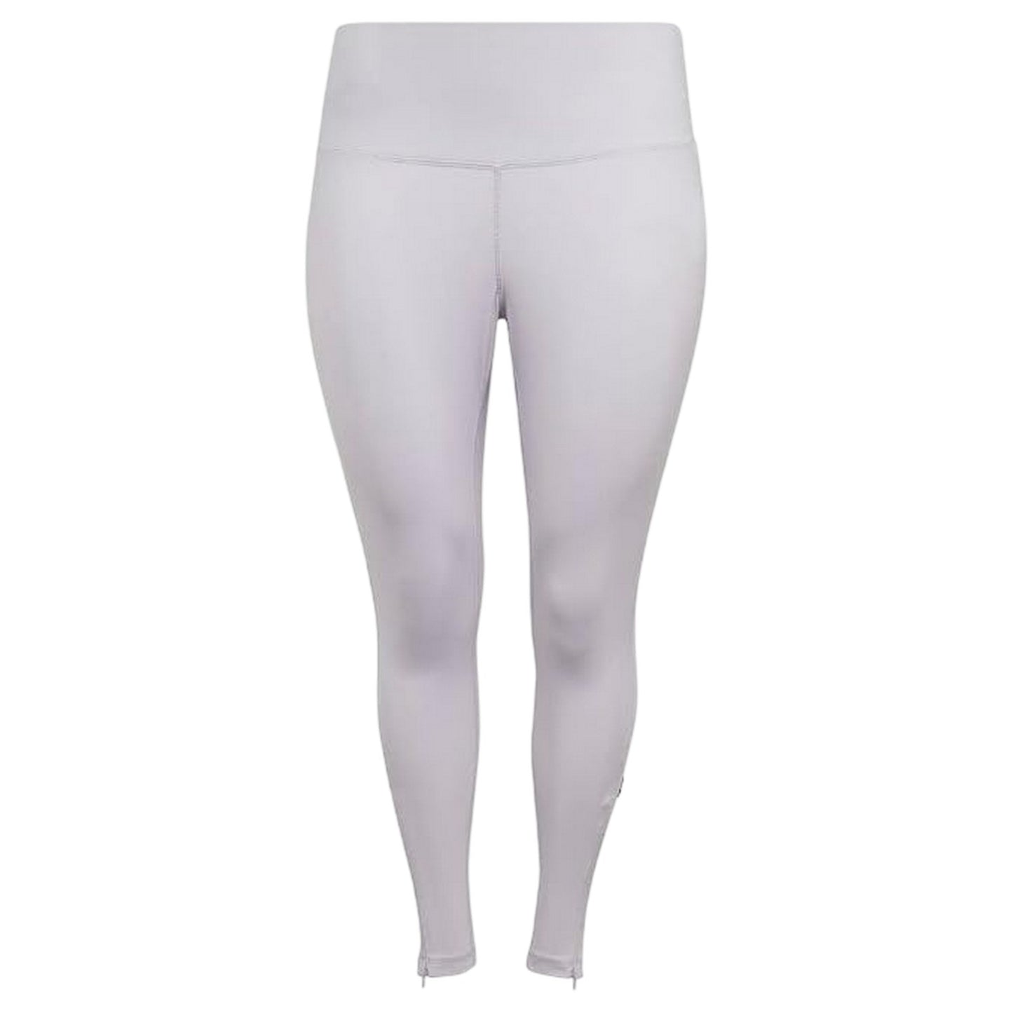 Purple - Front - Adidas Womens-Ladies Cotton High Waist Leggings