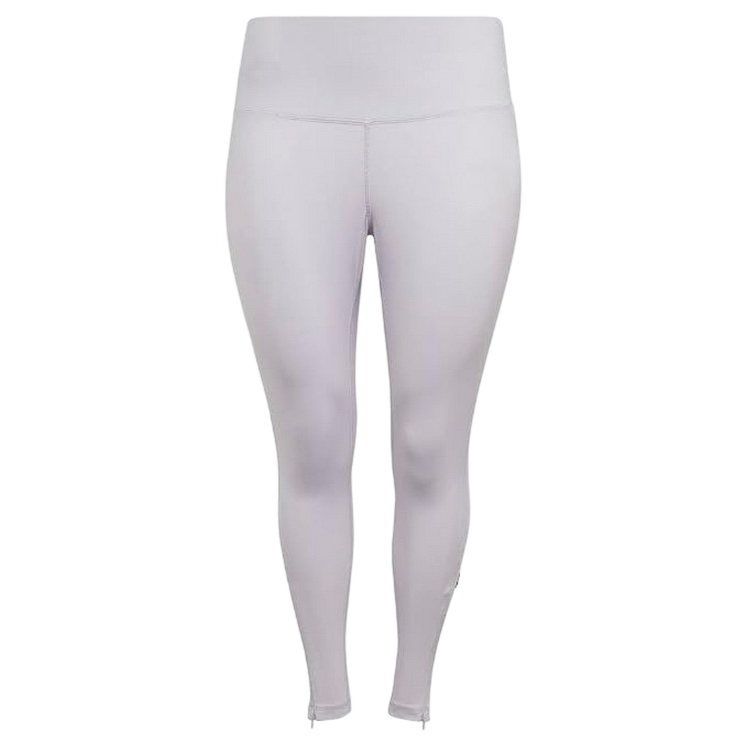 Purple - Front - Adidas Womens-Ladies Cotton High Waist Leggings