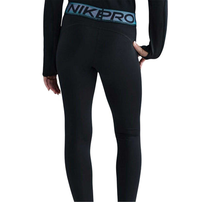 Black - Back - Nike Womens-Ladies Pro Compression Leggings