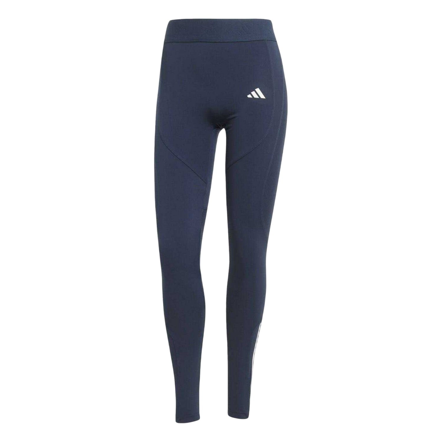Blue - Front - Adidas Womens-Ladies Hyperglam Leggings
