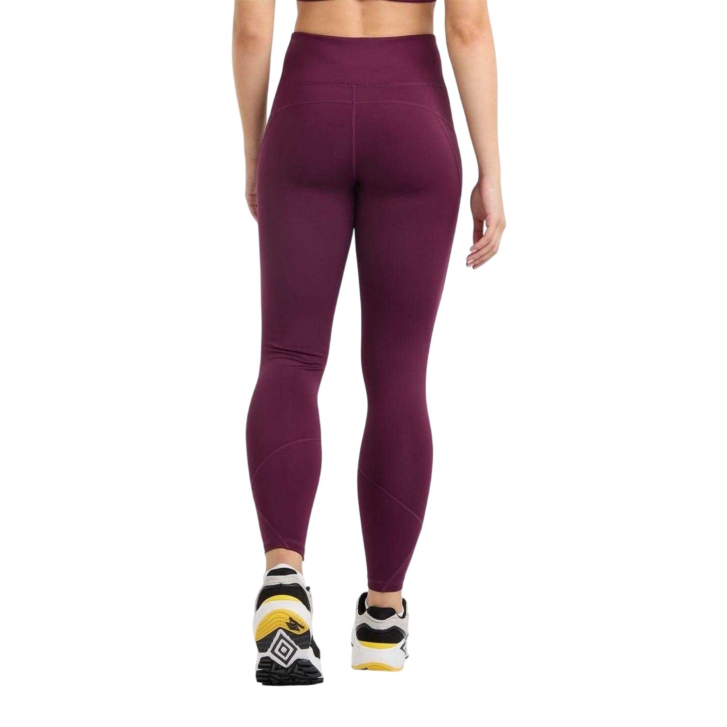 Potent Purple - Back - Umbro Womens-Ladies Pro 7-8 Leggings